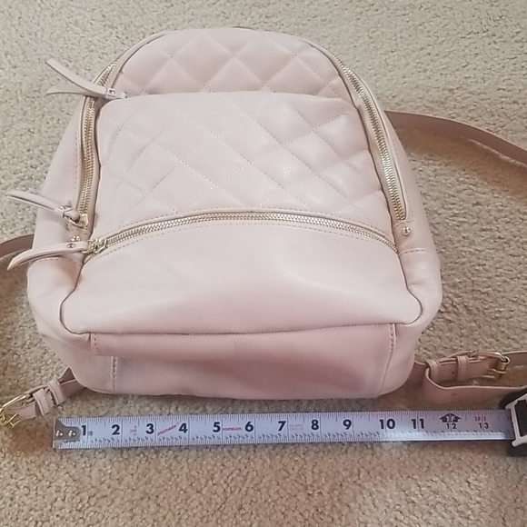 Blush pink & gold hardware mini backpack! - Picture 7 of 13